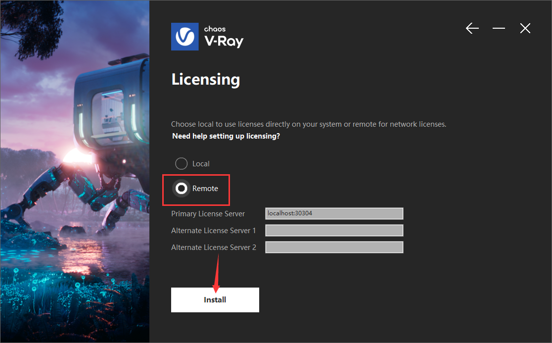 V-Ray 6.00.04 for Cinema 4D R21-2023英文破解版安装图文教程
