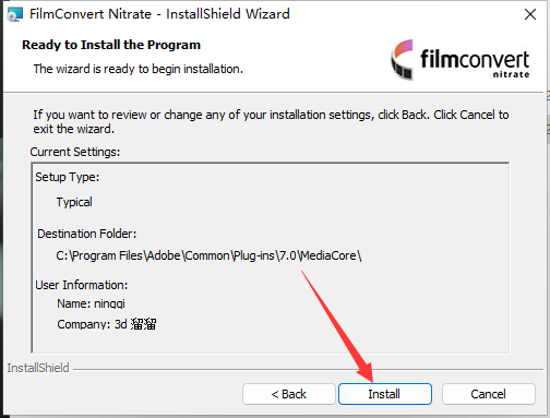 【PR插件下载】数字转胶片调色插件 FilmConvert Nitrate v3.06安装图文教程