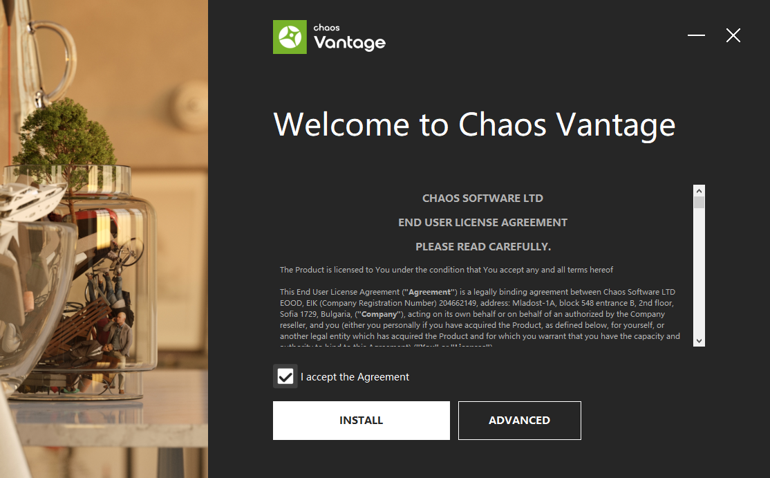 Chaos Vantage v1.5.3【实时光线追踪渲染软件】汉化破解版下载安装图文教程