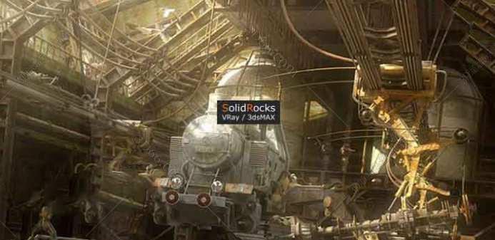 3dmax优化渲染脚本插件 SolidRocks v1.9.5 for 3ds Max 2010 – 2016
