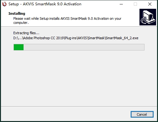 Akvis智能抠像插件/软件SmartMask For Photoshop CC 2017 v9.0.2229.13867安装图文教程