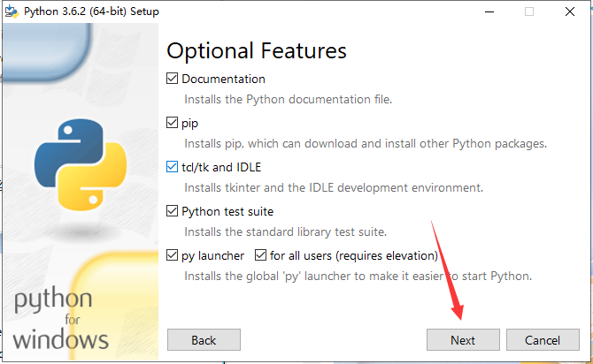 Python 3.6.2【设计语言软件】官方免费版安装图文教程