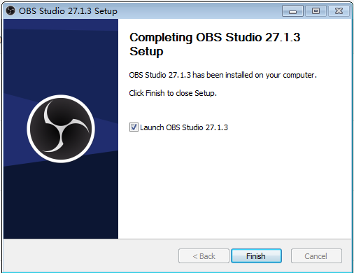 OBS Studio 27.1.3【Open Broadcaster Software】绿色免费版安装图文教程