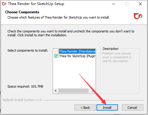 SketchUp草图大师Thea Render渲染器： v1.5.07.480.1447安装图文教程