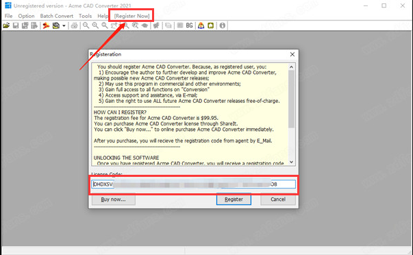 CAD格式版本转换器Acme CAD Converter2021免费版（高版本转低版本）免安装安装图文教程