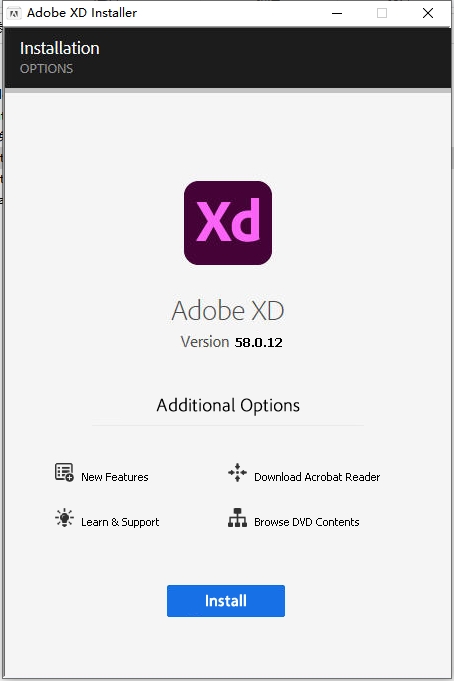 Adobe XD v58.0.12（UI设计软件）最新官方正式激活版安装图文教程