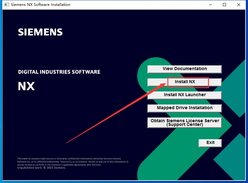 UG NX 2312【Siemens NX】简体中文免费版安装图文教程