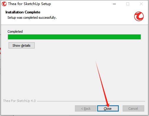 Thea For SketchUp 4.0最新免费破解版安装图文教程
