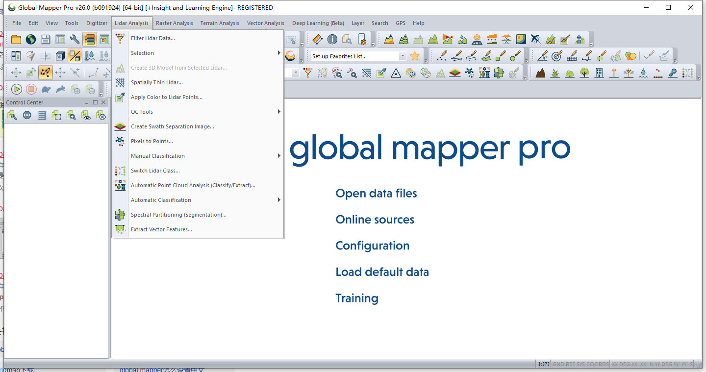 Global Mapper 26.0（英文版+破解补丁）最新激活版