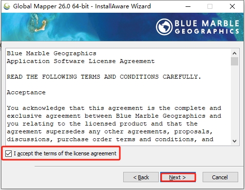 Global Mapper 26.0（英文版+破解补丁）最新激活版安装图文教程