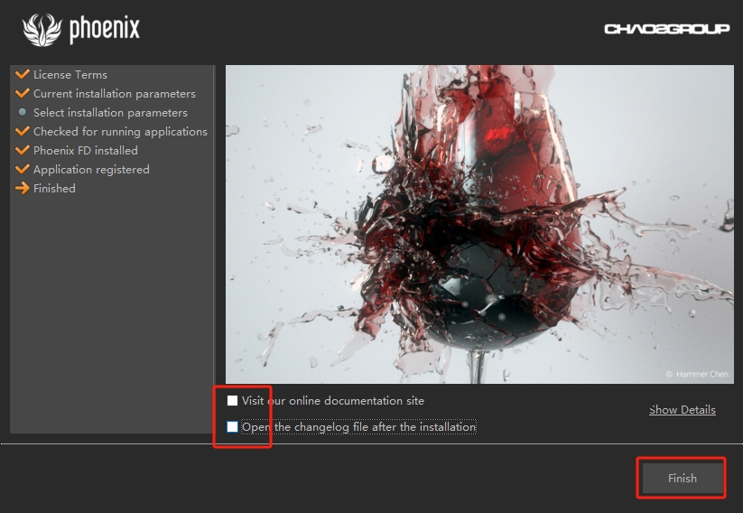 3DMax流体插件：Phoenix FD v3.14.00 Vray 3+4 For 2014-2020安装图文教程