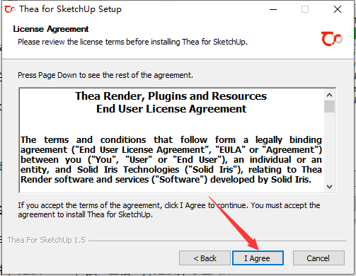 SketchUp草图大师Thea Render渲染器： v1.5.07.480.1447安装图文教程