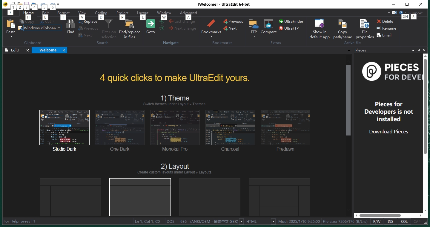 UltraEdit 31.2英文激活版+安装教程安装图文教程