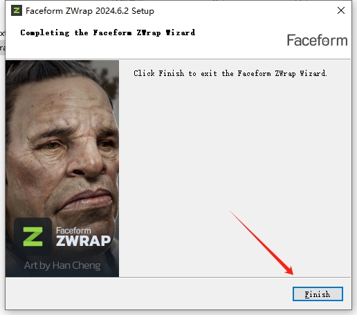 ZBrush模型拓扑插件下载-Faceform ZWrap v2024.6.2免费破解版安装图文教程