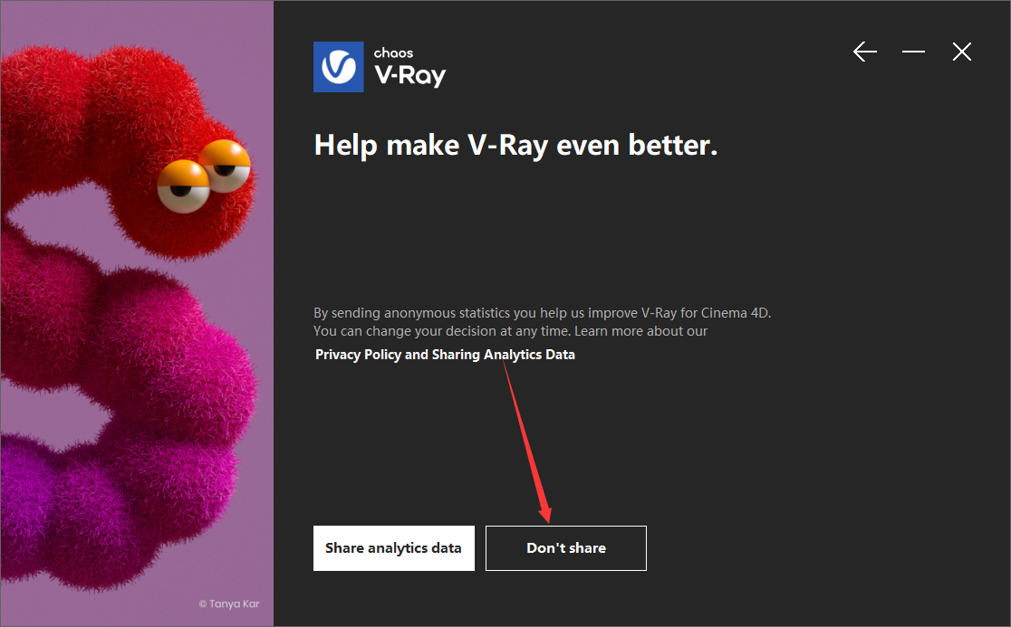 V-Ray 6.00.04 for Cinema 4D R21-2023英文破解版安装图文教程