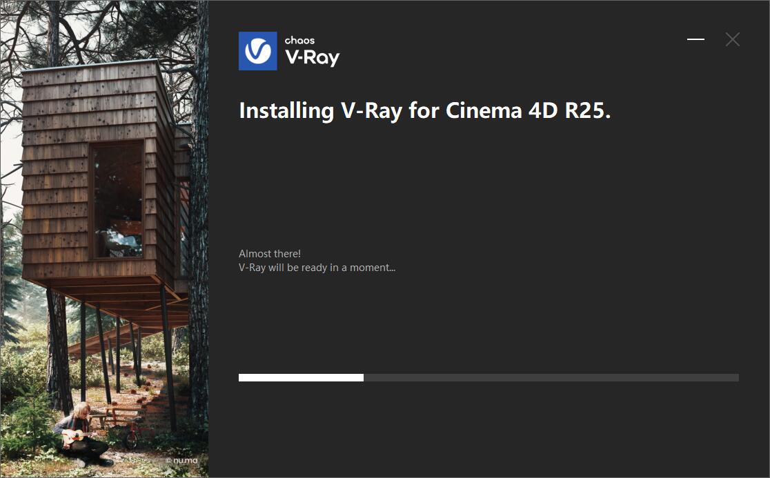 【C4D VRay渲染器】VRay 6.00.03 for Cinema 4D R21/R22/R23/S24/R25/R26/2023 英文破解版下载安装图文教程