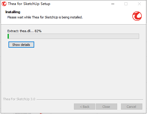 Thea for SketchUp v3.0.1【支持SU2018-2021】免费破解版安装图文教程