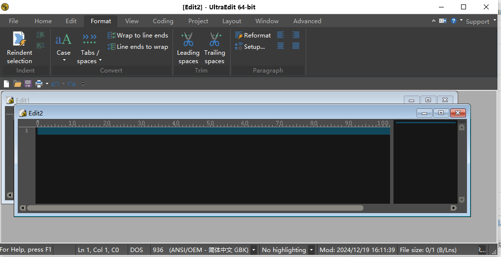 UltraEdit 27免费官方便携版
