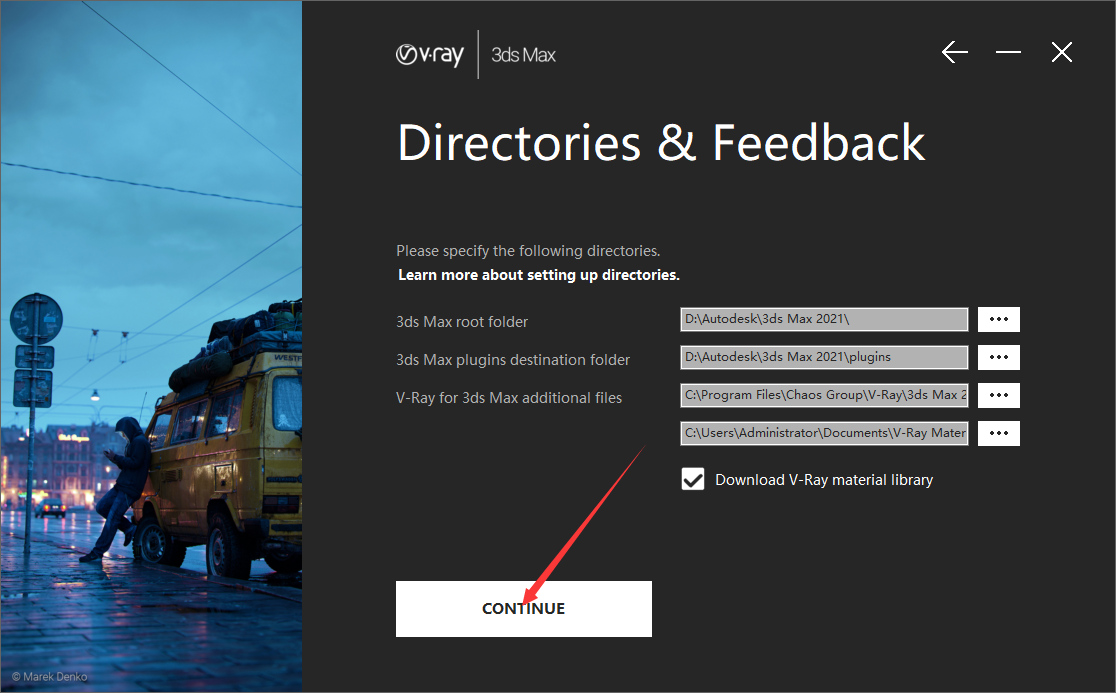 【VRay5.0】VRay5.0005 for 3dmax2020中文破解版安装图文教程