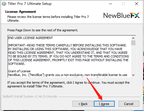 NewBlueFX Titler Pro 7.4.201109 Ultimate【PR专业文字标题字幕制作工具】中文破解版安装图文教程