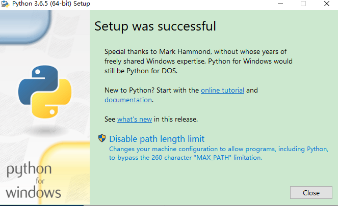 Python3.6.5官方版【Python3.6.5】免费版安装图文教程