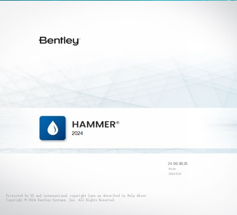 水锤和瞬态分析软件下载：OpenFlows HAMMER 2024最新破解版安装图文教程