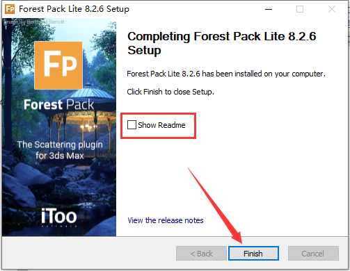 Itoo software Forest Pack Pro v8.26 for 3dmax2022、2024森林精简免费版安装图文教程