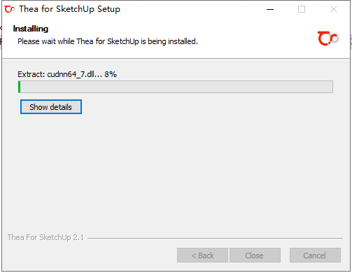 Thea for SketchUp v2.1【支持SU2015-2019】官方免费破解版安装图文教程