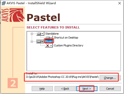 Photoshop图像转粉彩蜡笔滤镜Akvis Pastel V3.0.431.14329安装图文教程