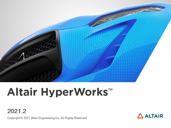 Altair HyperWorks 2021.2中文激活版+破解文件安装图文教程