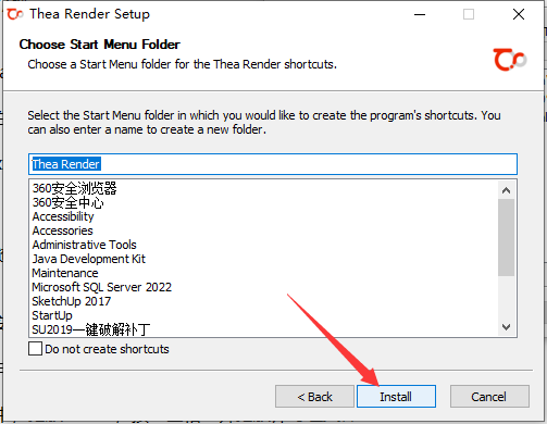 SketchUp草图大师Thea Render渲染器： v1.5.07.480.1447安装图文教程