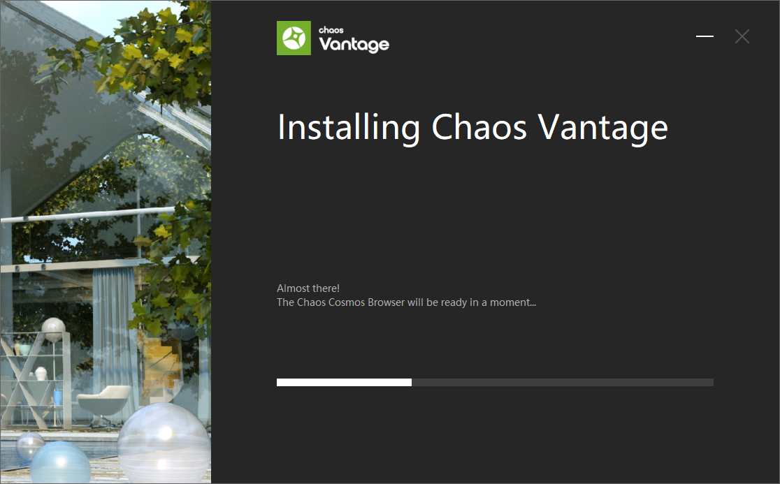 chaos vantage 1.0.2【实时光追渲染引擎】简体中文版安装图文教程