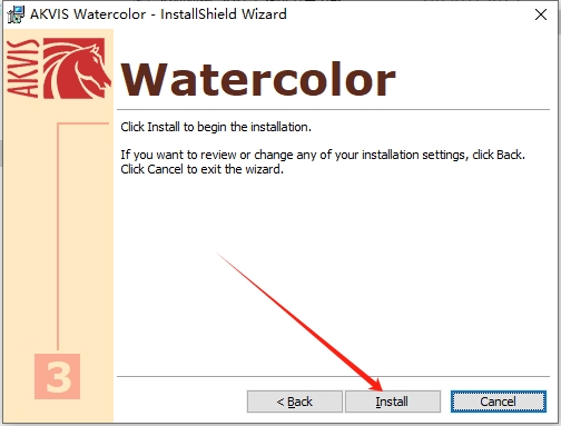 Photoshop CC2017水彩滤镜插件/软件AKVIS Watercolor Win版v1.0.173.14091安装图文教程