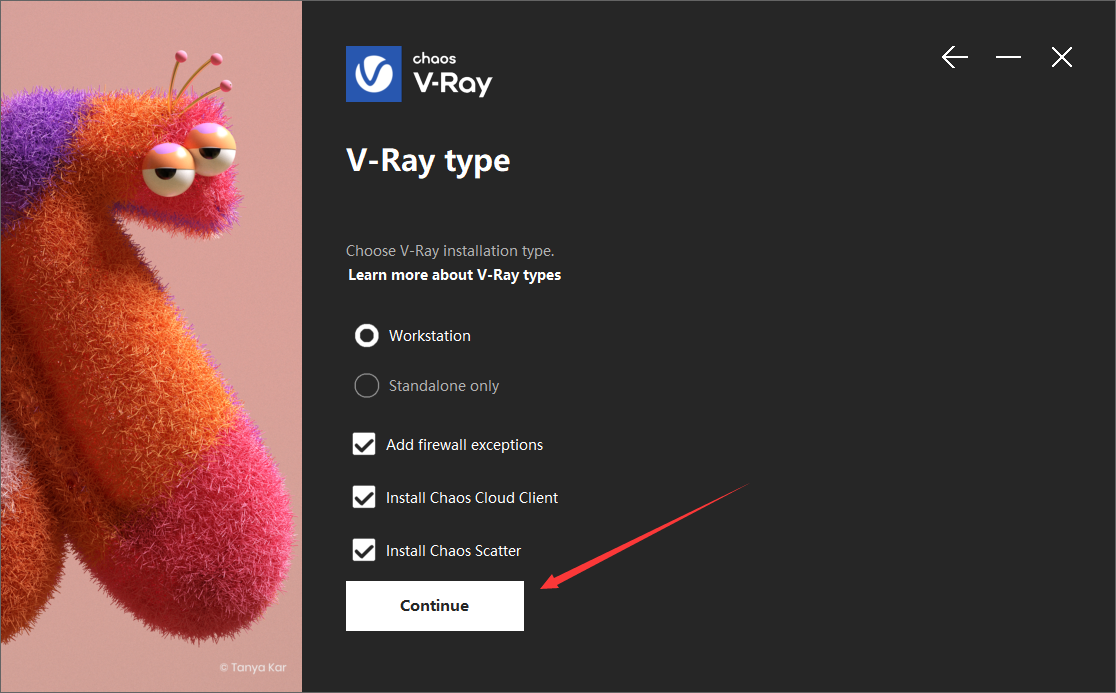 VRay 6.10.01 for Cinema 4D 2024 免费英文破解版安装图文教程