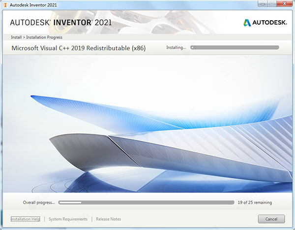 Autodesk Inventor2021【3D绘图模拟软件】汉化完整破解版安装图文教程