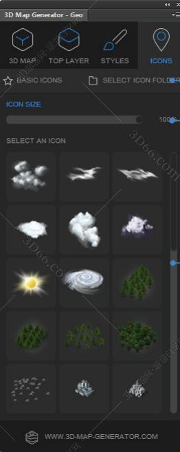 Photoshop三维地图生成器插件:3D Map Generator Pro专业版 Photoshop三维地图生成器插件:3D Map Generator Pro专业版