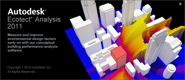 Autodesk Ecotect Analysis 2011【光照分析系统】繁体中文破解版 Autodesk Ecotect Analysis 2011【光照分析系统】繁体中文破解版