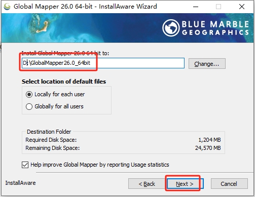 Global Mapper 26.0（英文版+破解补丁）最新激活版安装图文教程