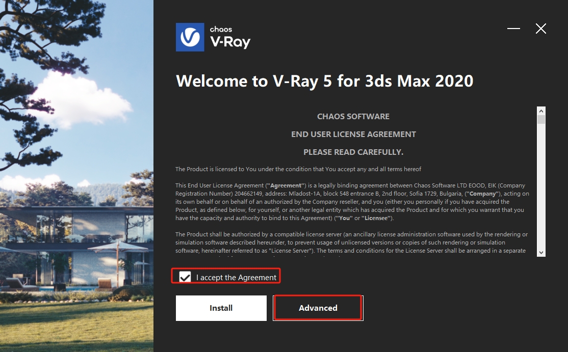 【VRay 5.1003下载】VRay 5.10.03 for 3dmax2020和2022中文破解版安装图文教程