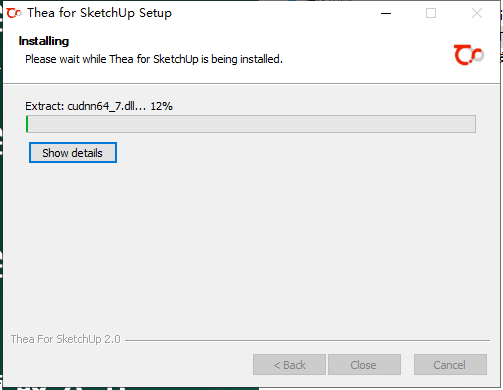 Thea for SketchUp v2.0【支持SU2015-2018】西娅女神渲染器破解版安装图文教程