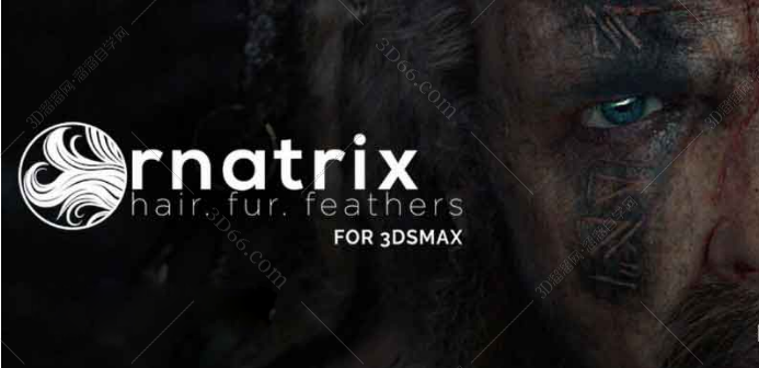 3DMax毛发生成模拟渲染插件Ornatrix v4.4.0.7495 For 3DSMax 2011-2017