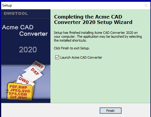 CAD图形图纸转换器【CAD转换器2020免费版】汉化激活版安装图文教程