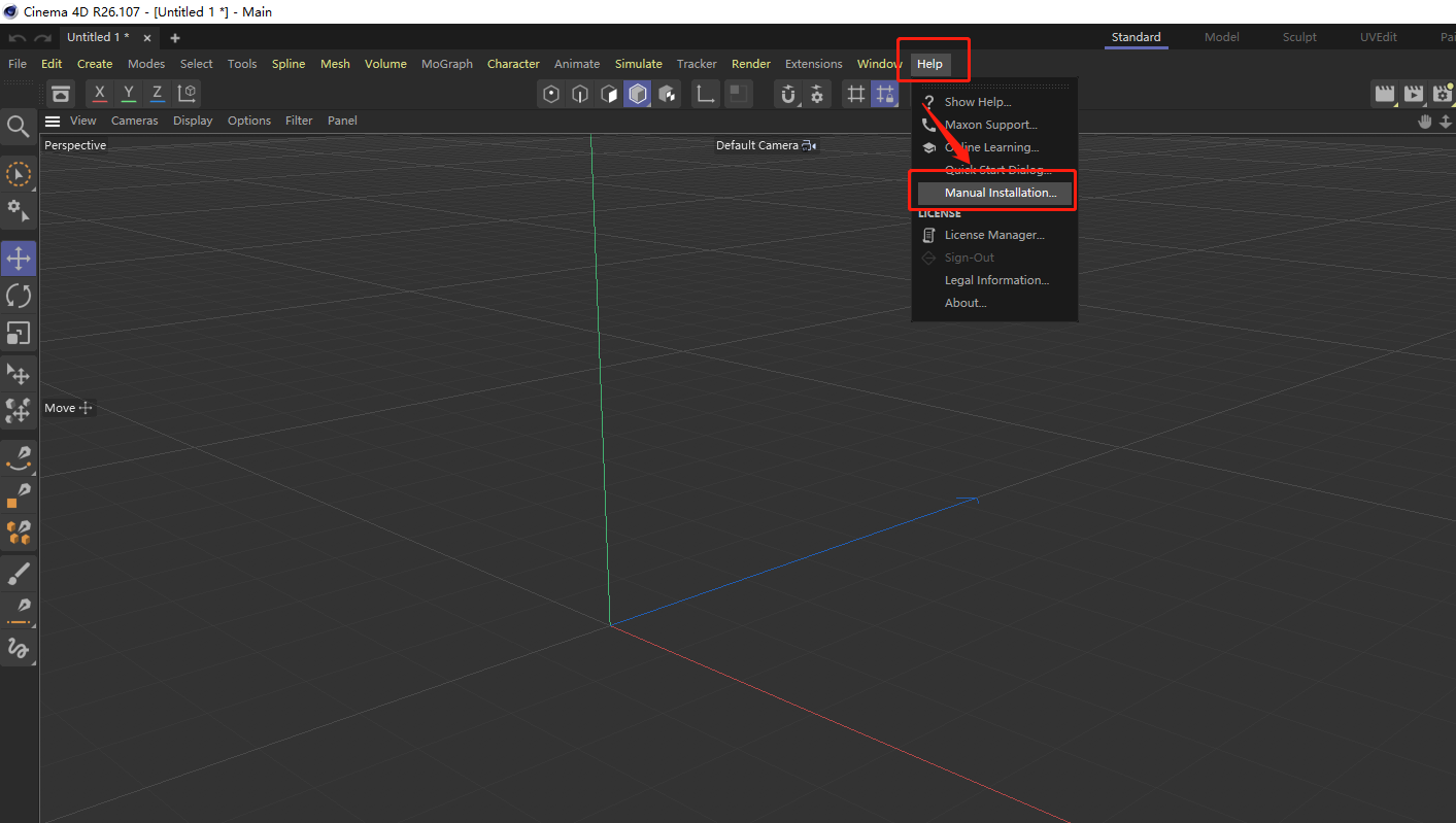 Cinema 4D R26.107【C4D最新版下载】完美汉化破解版安装图文教程