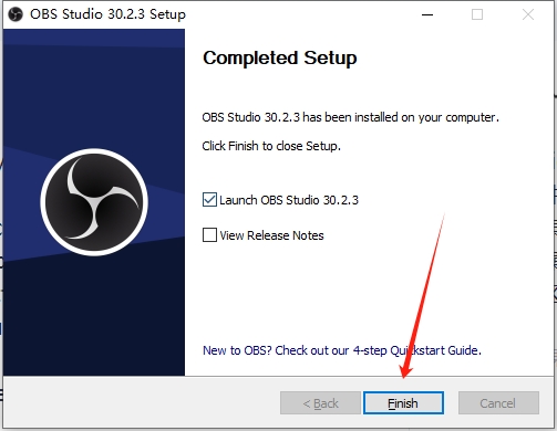 OBS Studio 30.2官方正式免费版安装图文教程