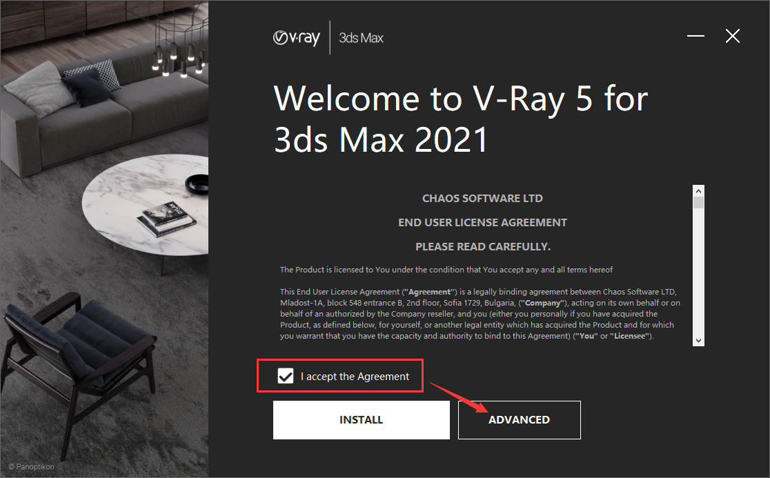 【VRay5.0】VRay5.0005 for 3dmax2021中文完整版安装图文教程