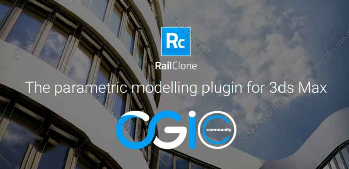 RailClone Pro V3.3.1 For 2018 – 3DsMax参数化建模插件+资源库
