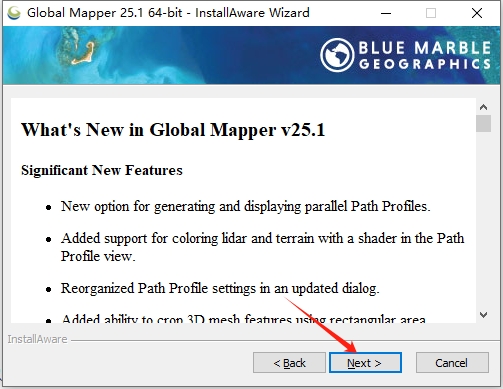 Global Mapper pro 25.1 免费激活版安装图文教程