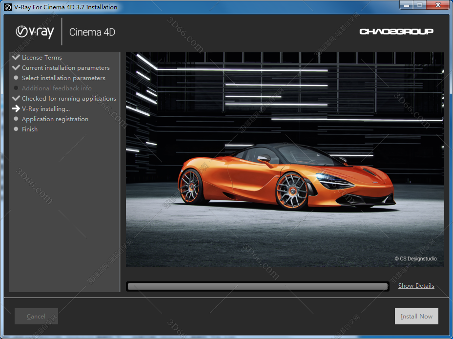 VRay3.7 for C4D【支持r17/r18/r19/r20】(64位)破解版渲染器 VRay3.7 for C4D【支持r17/r18/r19/r20】(64位)破解版渲染器
