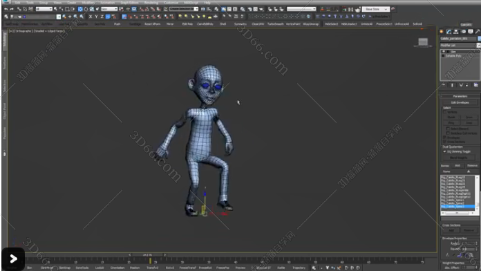 3DsMax角色蒙皮插件Raylight EasySkin v1.0 For 2009-2018 3DsMax角色蒙皮插件Raylight EasySkin v1.0 For 2009-2018