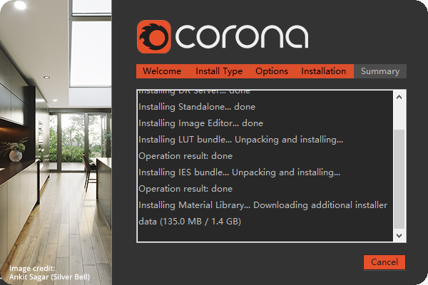 Corona Renderer5.2 for 3dmax2013-2021官方绿色激活版安装图文教程